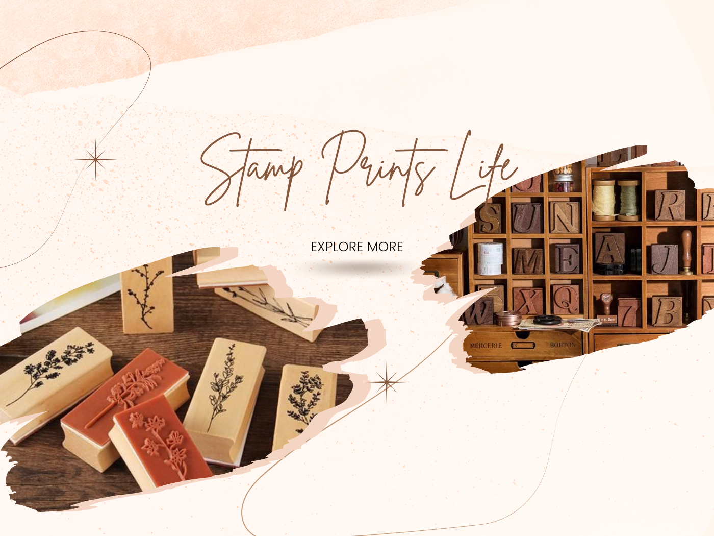 Stamp Prints Life - Personalized Stationery