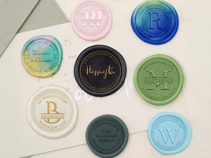 A Return to Elegance: The Art and Journey of Custom Address Wax Seal Stamps
