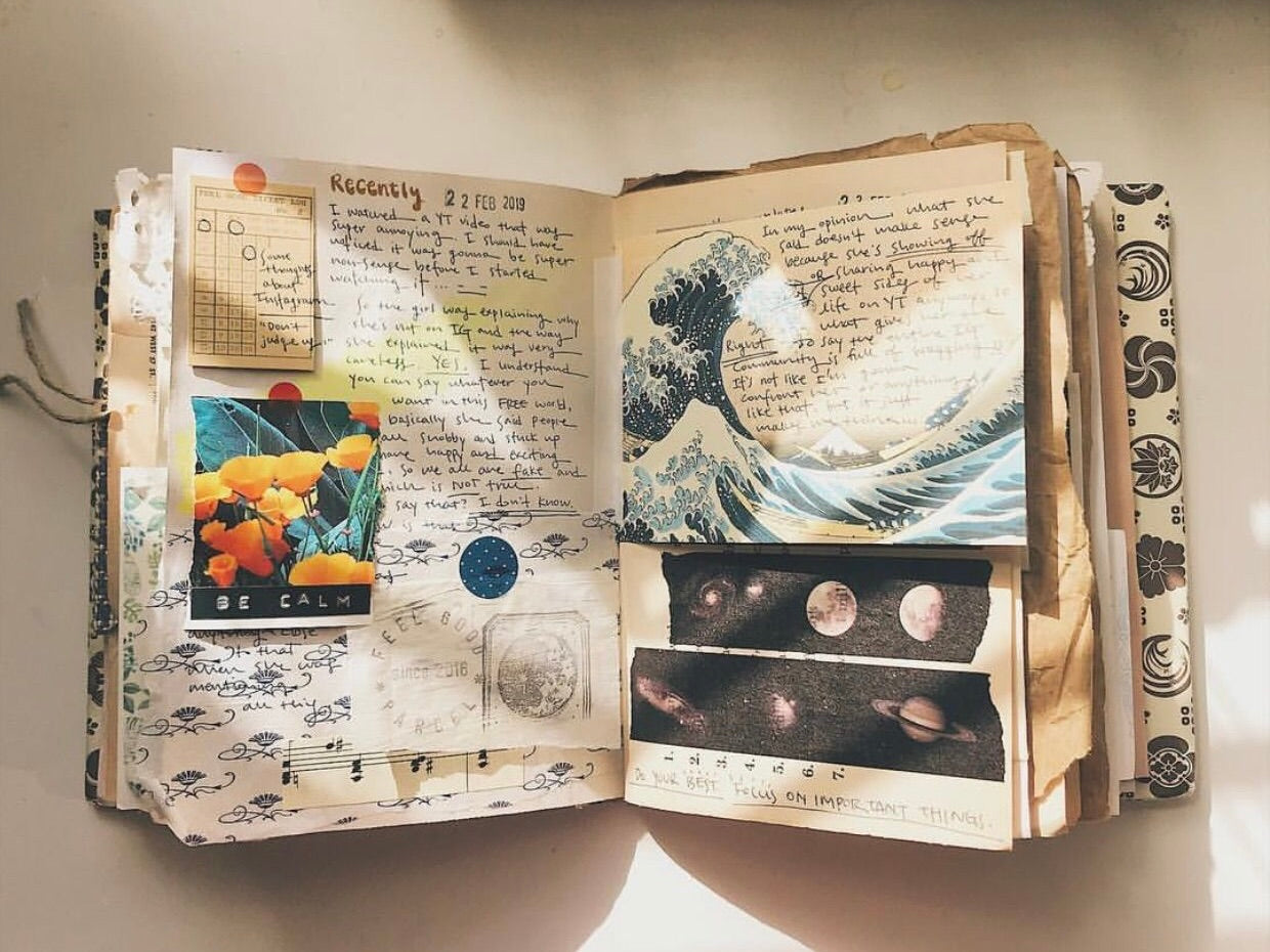 art journal & scrapbook