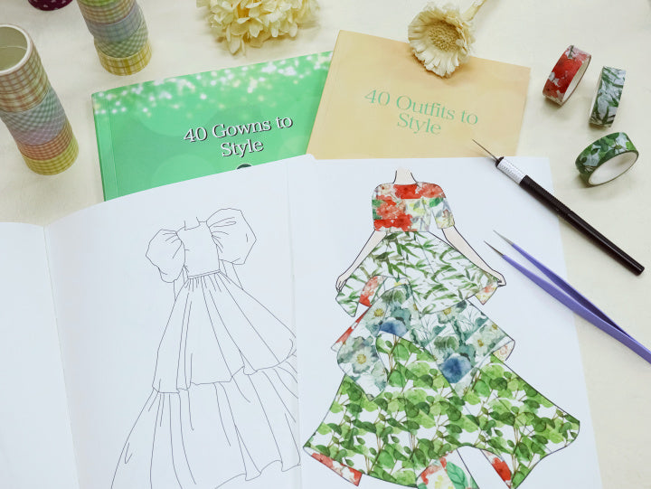 how to design dresses on paper DiY Tissue Paper Dress Rate this design 1 to 10 #art #artwork #draw #drawing #fashion #style #design #illustration #artist #paint #diy | Eyeinspired