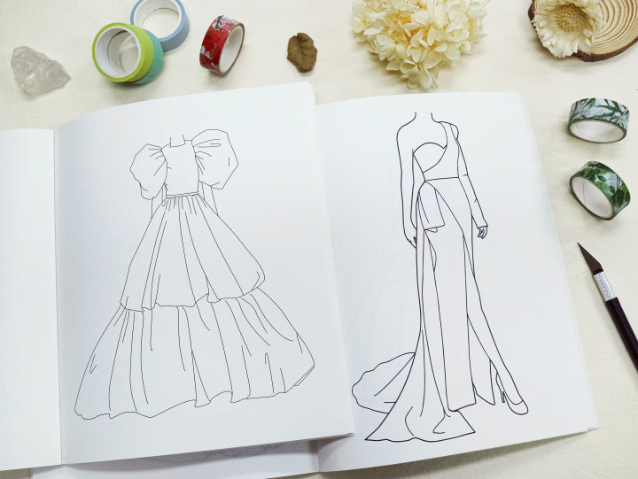Clothing Design Sketchbook: Show Off Your Creativity Confidently | Stamprints Clothing Design Sketchbook: Show Off Your Creativity Confidently | Stamprints