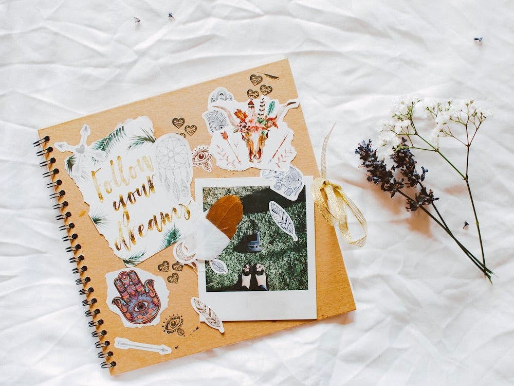 Cherish Your Love Story With This Love-Themed Scrapbook Layout