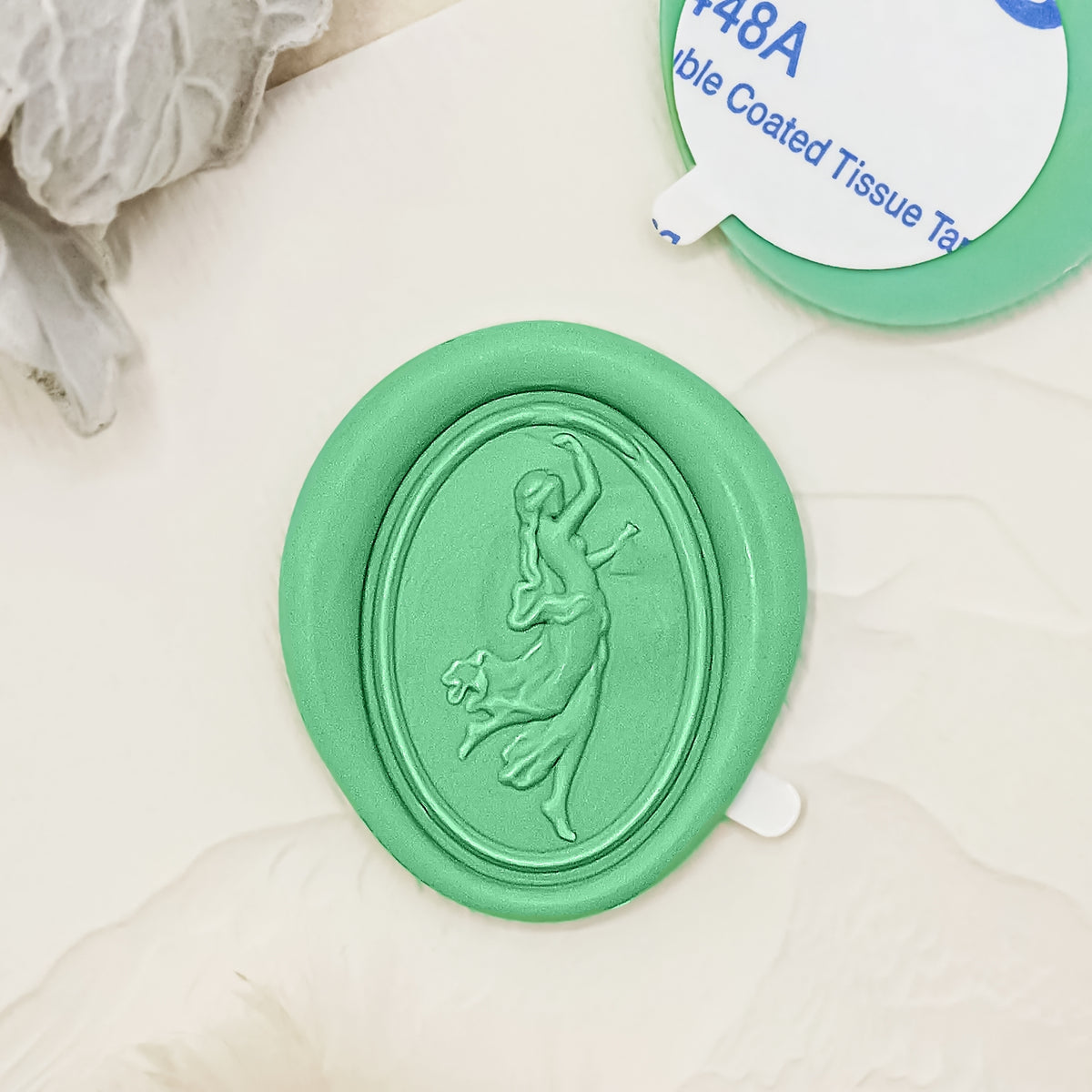 3D Relief Venus Self-adhesive Wax Seal Stickers 1-3