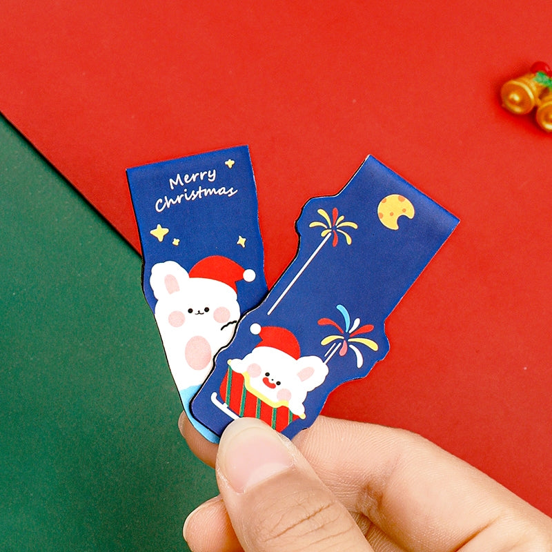 Christmas Card Magnetic Bookmarks (Set of 2) c2