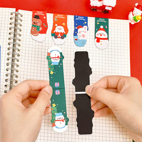 Christmas Card Magnetic Bookmarks (Set of 2) c