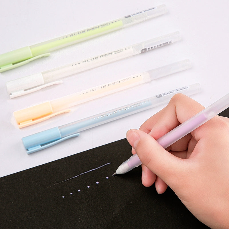 Colla creativa a forma di penna - Ugello preciso da 1 mm, perfetta per  l'artigianato e il fai-da-te