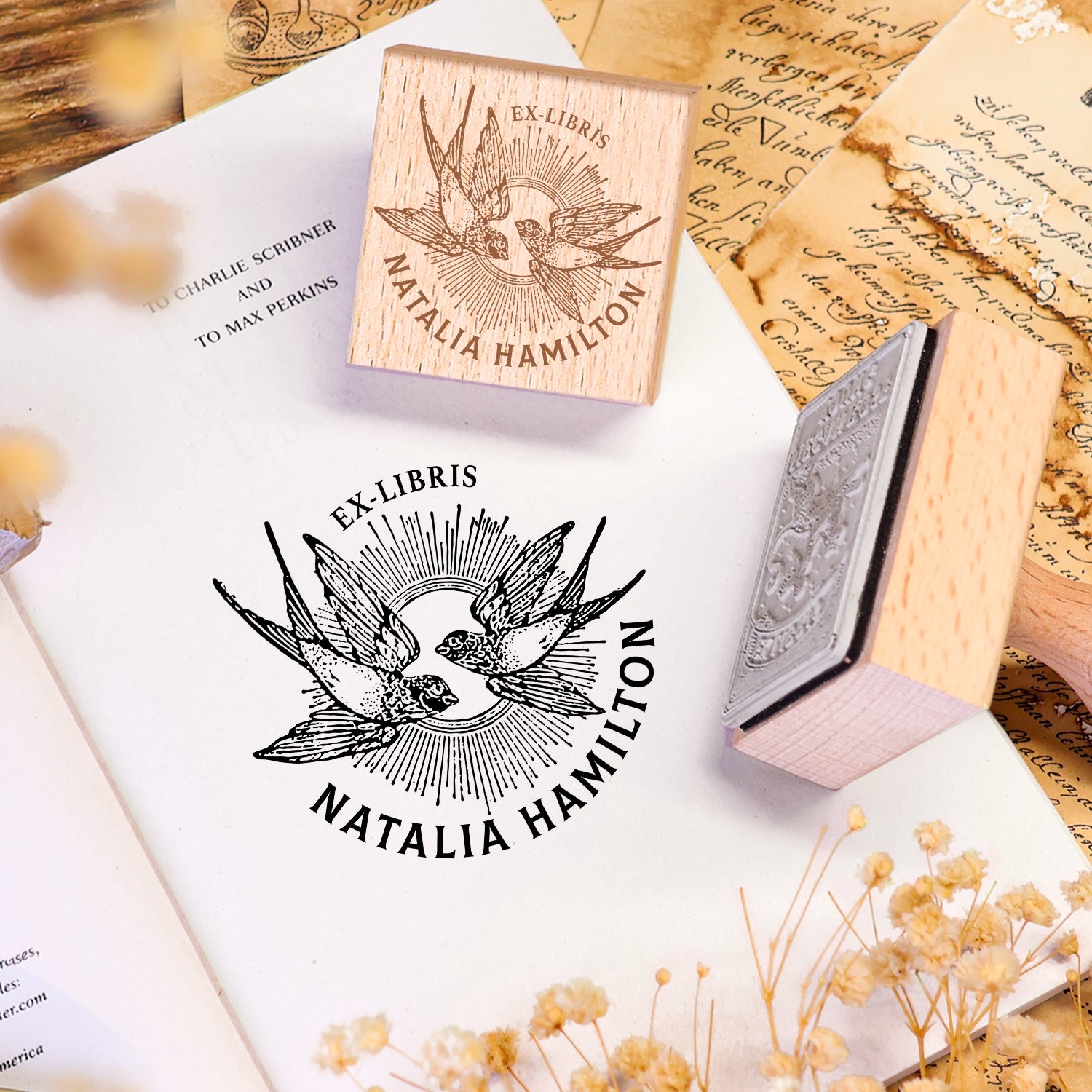 Freedom Ex-Libris | Book Stamp | Personalized Book Stamp | Ex-Libris Stamp | Custom Book Stamp | Library Stamp | outlets Ex Libris