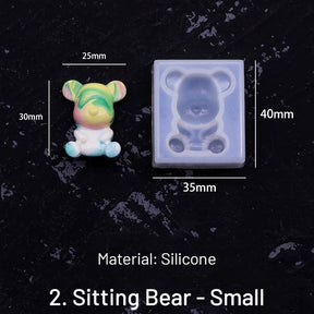 Cute Cartoon Silicone Wax Seal Mold sku-2