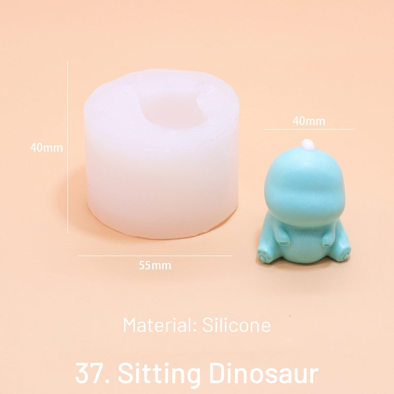 Cute Cartoon Silicone Wax Seal Mold sku-37
