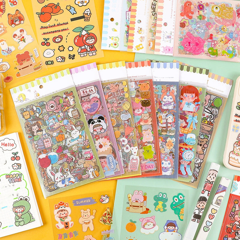 Cute to Explosion Series Kawaii Korean Style Stickers - Stamprints
