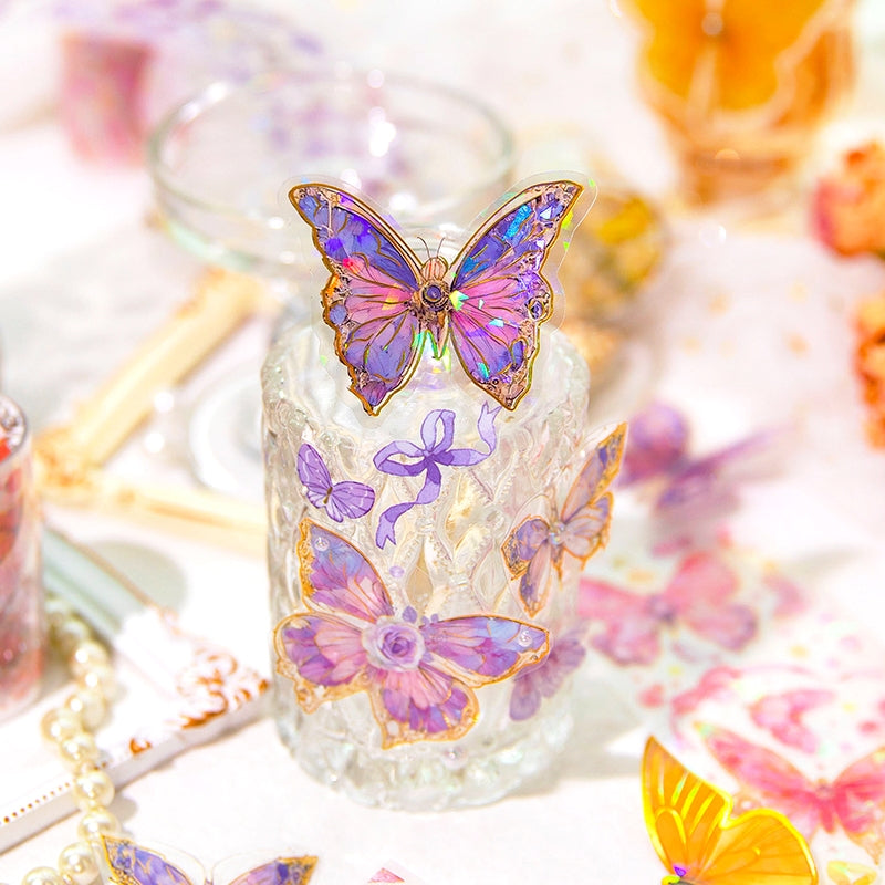 Flying Butterfly Series Holographic PET Tape b