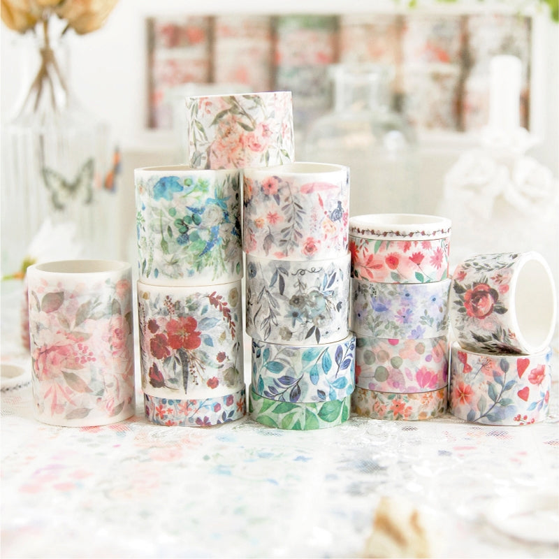 20 Rotoli Nastro Adesivo Washi Vintage, 7mm X 3m, Per Scrapbooking E Bullet Journal