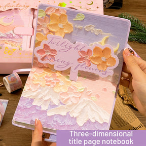 Fresh Macaron Color Journal Gift Box Set b3