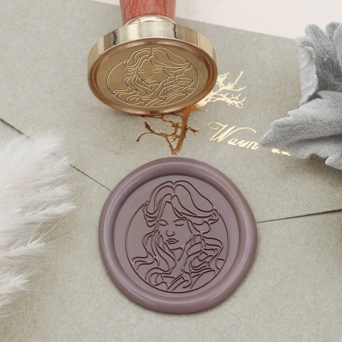 Happy Mother's Day Fashion Mother Wax Seal Stamp-7 2