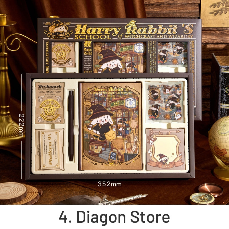 Harry Rabbit's School of Wizardry Gift Box Journal Set sku-4