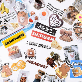 Household Daily Coated Paper Stickers b2