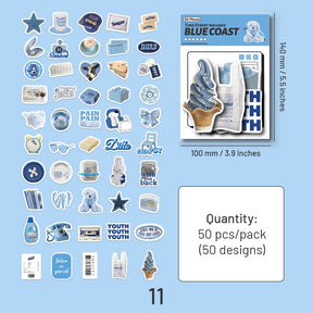 Household Daily Coated Paper Stickers sku-11