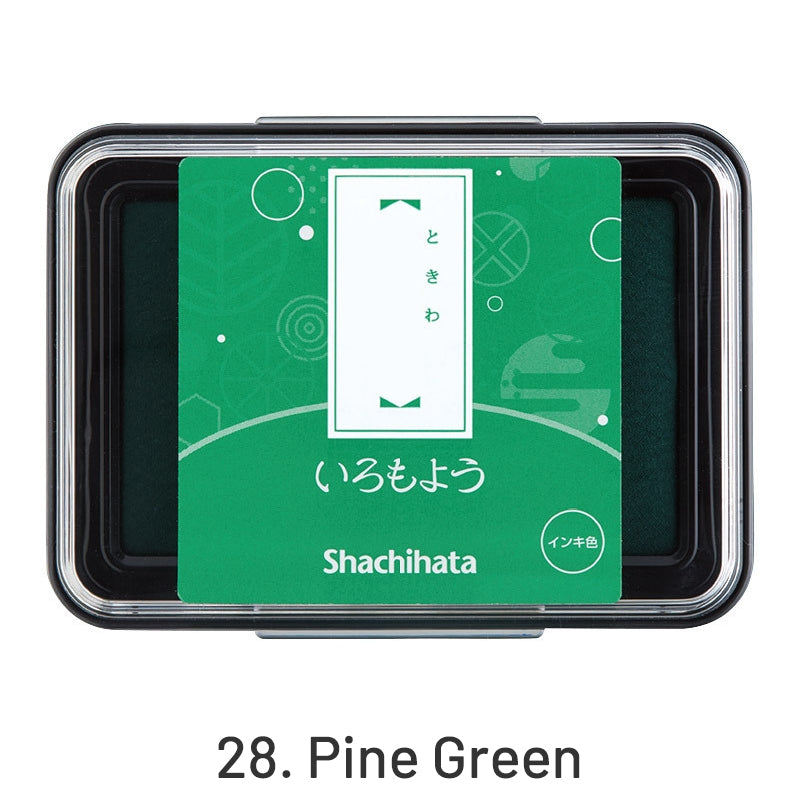 Japan Shachihata Oil Pigment Rubber Stamp Ink Pad sku-28