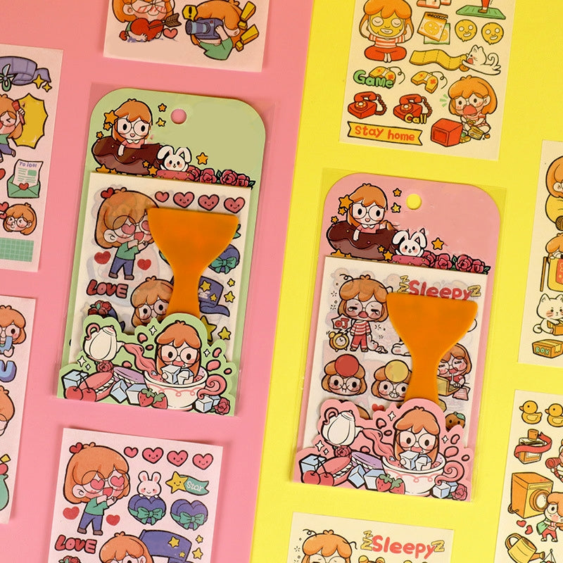 Sticker - Kawaii Cartoon Handmade DIY Washi Stickers