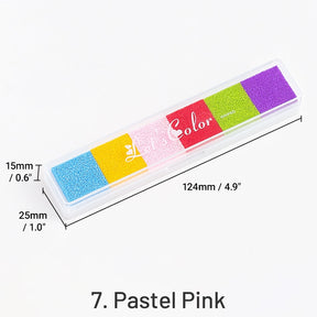 Long Gradient Candy Color Ink Pad Set sku-7