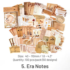 Note Set Series Ivory White Scrapbook Paper Pack sku-5