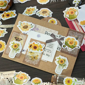 Sunflower Boxed Stickers - Stamprints5