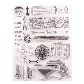Travel-Themed Clear Silicone Stamps3