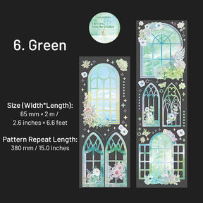 View by the Window 3D Hot Stamping PET Tape sku-6