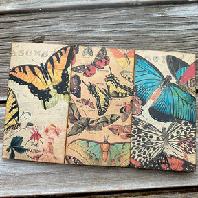 Butterfly-themed Vintage Handmade Junk Journal Folio Kit - Stamprints3