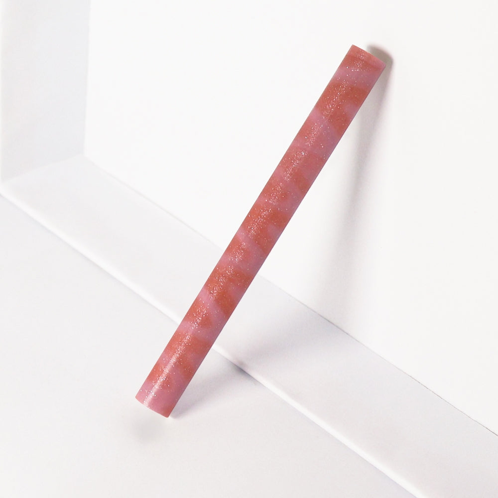 Vintage Lolipop Mixed Color Glue Gun Wax Sticks - Coral Pink 1
