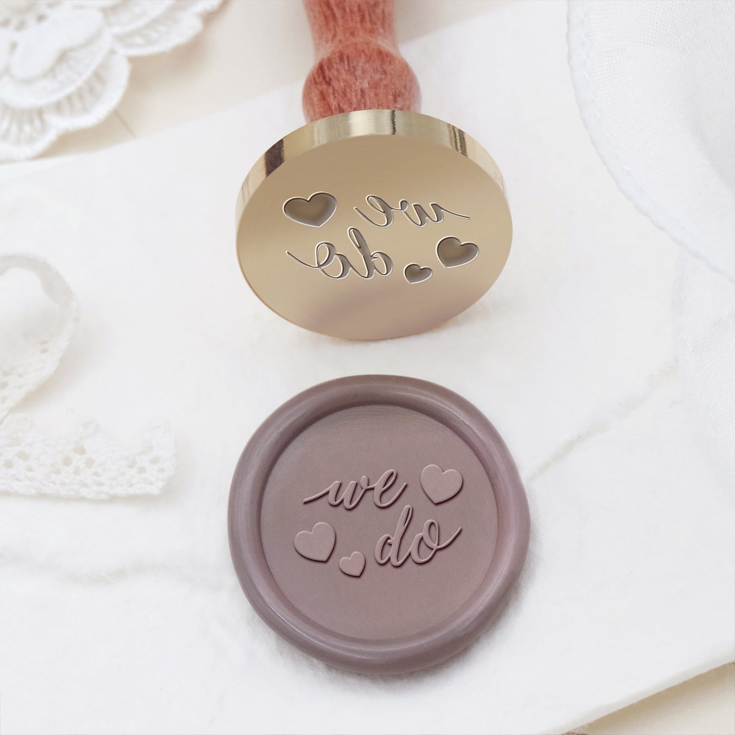 Heart Envelope Seal Stickers, Personalized Wedding Invitation Stickers Self  Adhesive Embossed Seal L