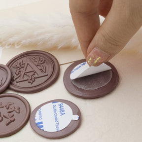 Stamprints Custom Design Self adhesive Wax Seal Stickers 2