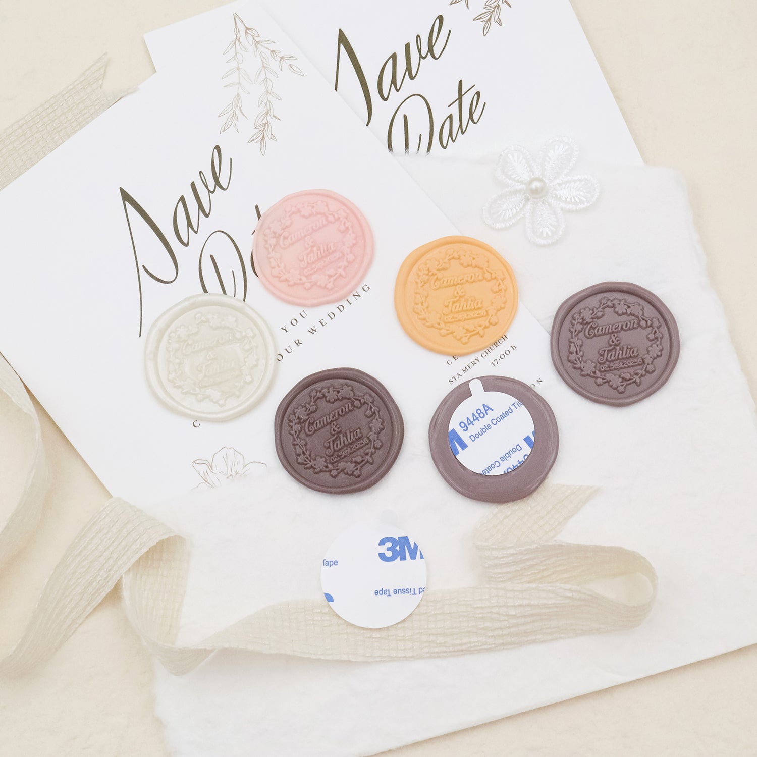 We're Engaged Wedding Adhesive Wax Seal Quick-Ship Stickers 25PK –  Nostalgic Impressions