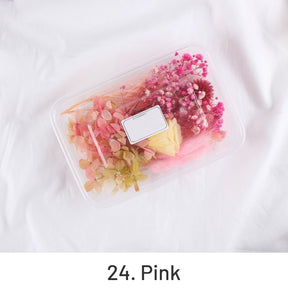 Air-Dried Real Flower Boxed Preserved Floral Material Pack sku-24