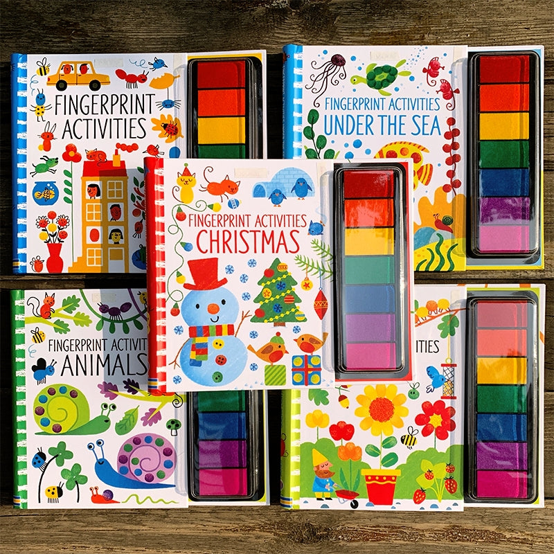 Turn Fingerprint Art into Adorable Mini DIY Notebooks - Projects with Kids