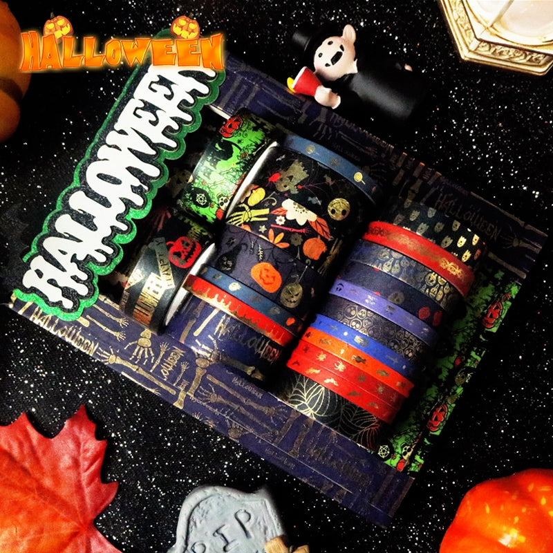 Tape - Halloween Holiday Spooky Washi Tape Set