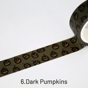 Halloween Pumpkins And Paper Tape -7