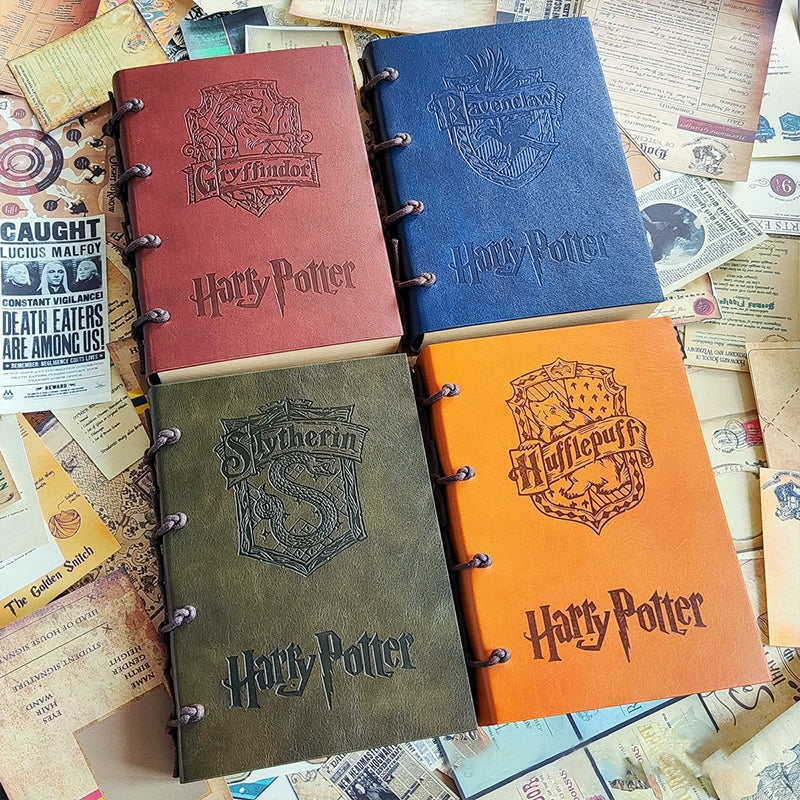 Notebook Harry Potter Wizard Magic Badge Castle - Diario