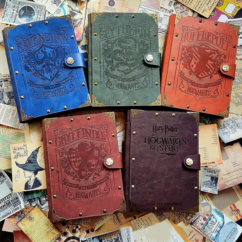 Harry Potter Kraft Vintage Binder Ledger Journal Stamprint 1