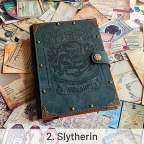 Harry Potter Kraft Vintage Binder Ledger Journal Stamprint 4