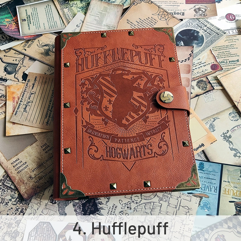 Harry Potter Kraft Vintage Binder Ledger Journal Stamprint 6