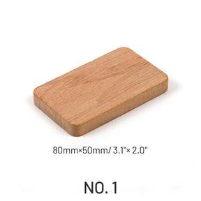 Rectangular Solid Wood Handle sku-2