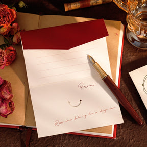 Romantic Rose Message Card 4