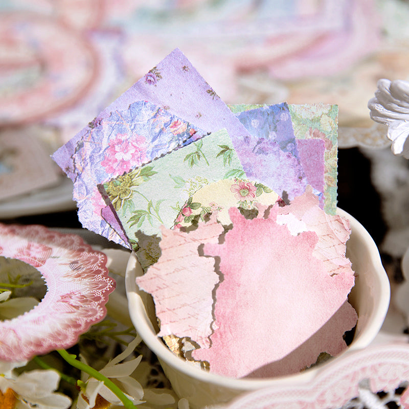 Romantic Waltz Lace Decorative Scrapbook Paper b2