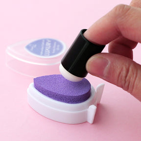 Rubber Stamp Smear Colored Sponge Fingertips c