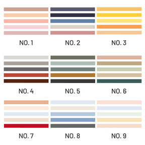 Simple Pure Color Washi Tape Set c-15