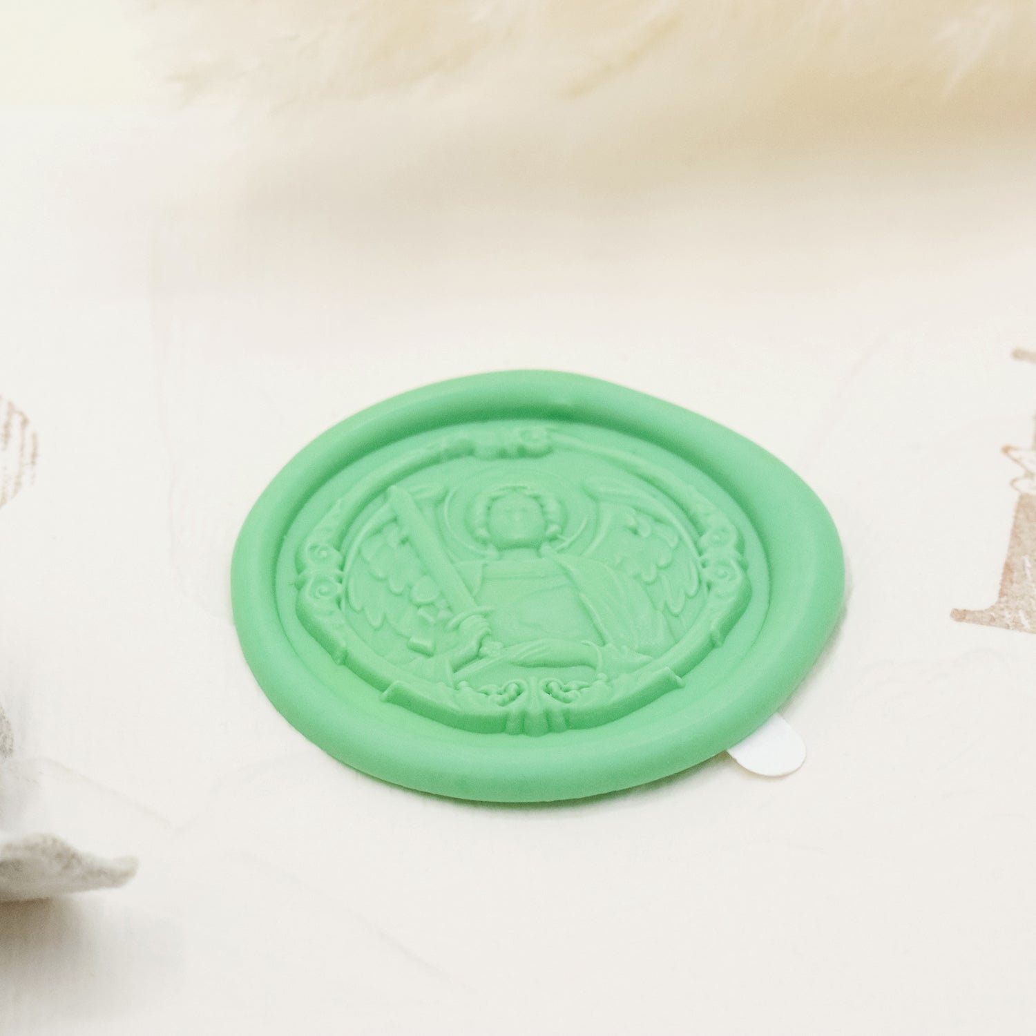 Stamprints 3D Relief Archangel Michael Self-adhesive Wax Seal Stickers 3Stamprints Self-adhesive Wax Seal Stickers Color 4