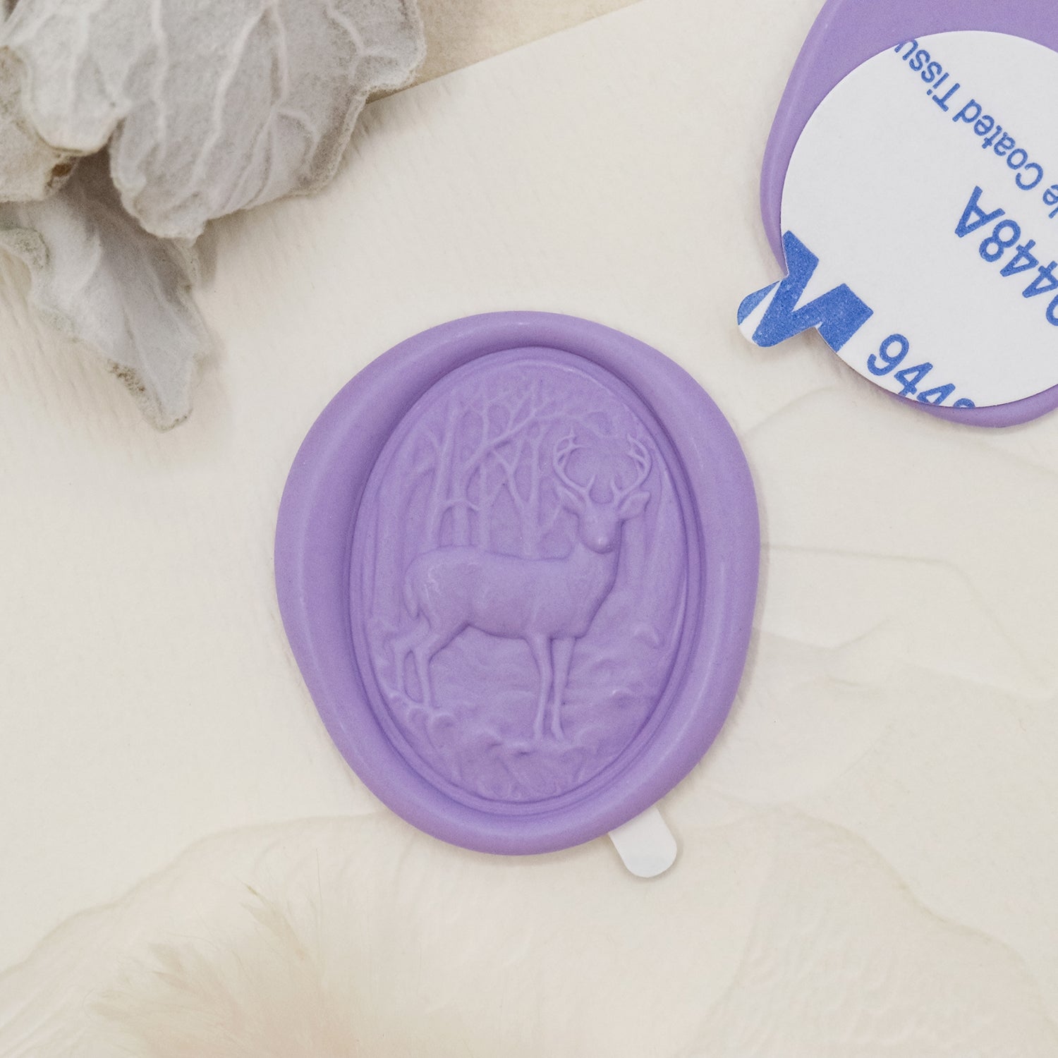 Ready Made Adhesive Wax Seals Stickers - 3D Relief & Alphabet & Pop  Cultures & Animals & Plants & Holiday - Stamprints