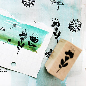 Stamprints Flowers and Plants Set Rubber Stamp 2