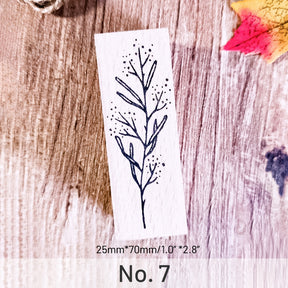 Stamprints Grass Plant Rubber Stamp 10